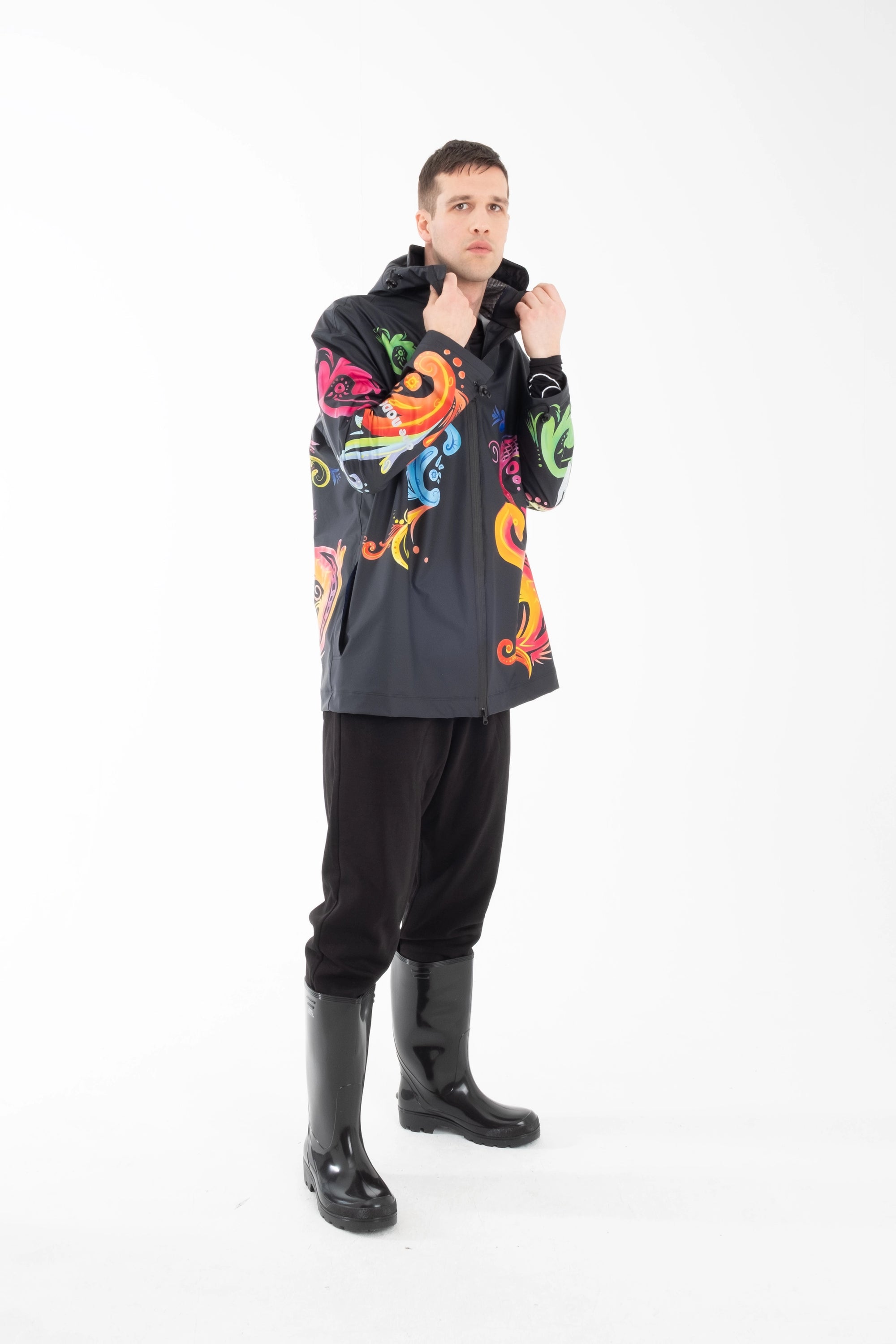 Storm Jacket Rosemaling Navy Men's