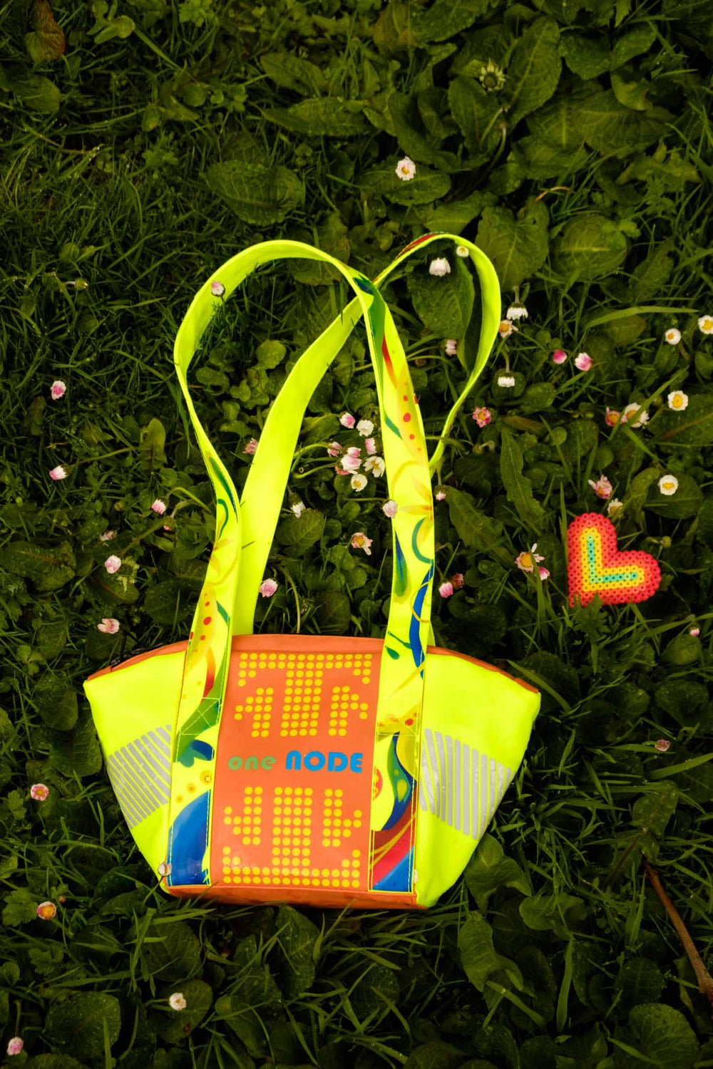Mini-Bootstasche Gelb