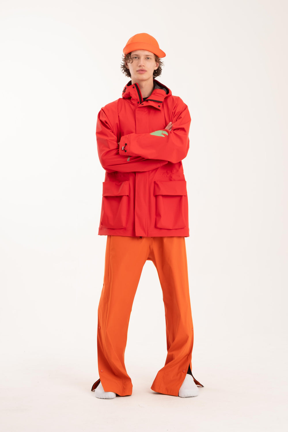 Kamerajacke Rot Herren