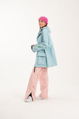 Kamerajakke Himmelblå Dame