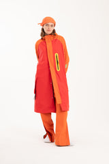 Parka Flamme/Rød Dame