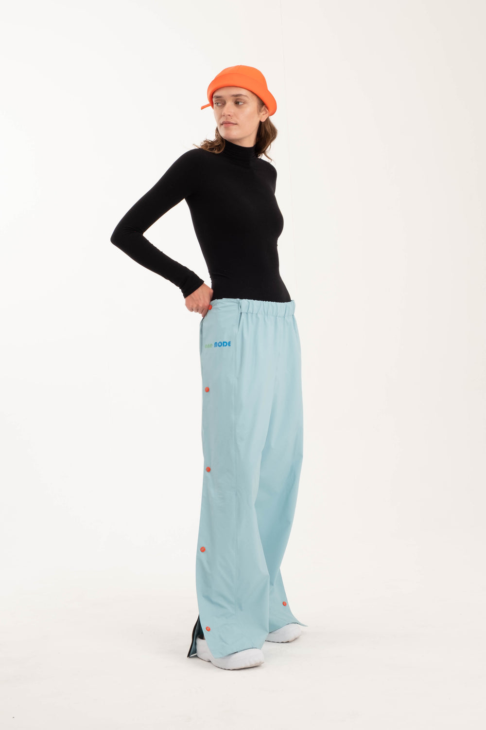 Regenhose Himmelblau Damen