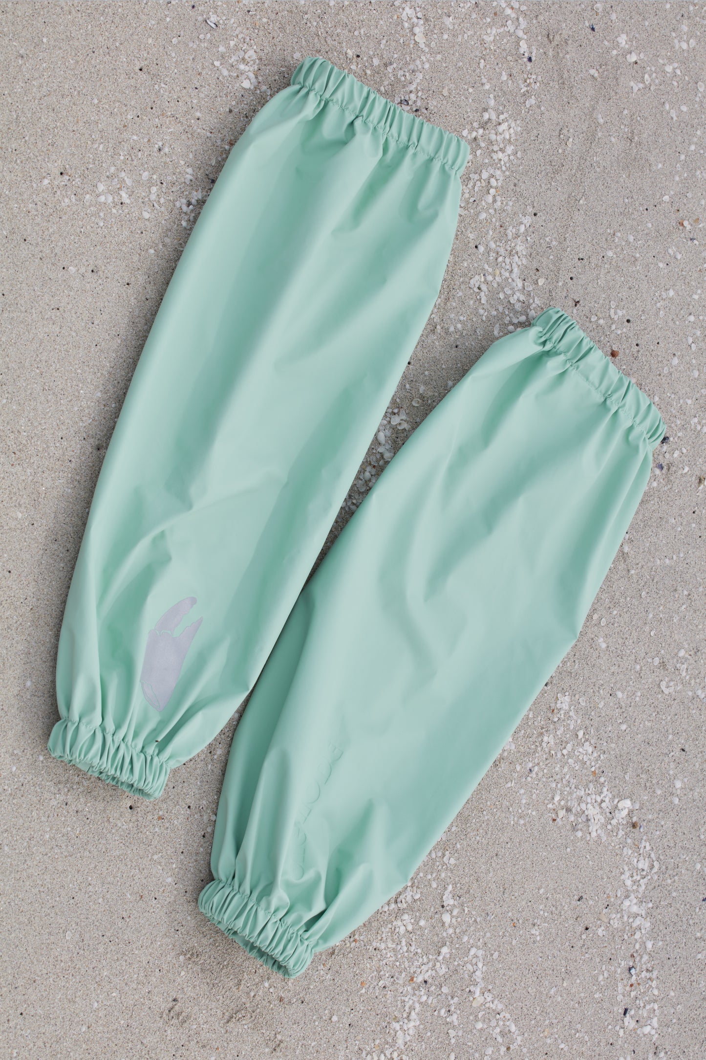 LIGHTWEIGHT ELBOW LENGTH RAIN SLEEVES PASTEL MINT