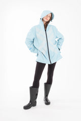 Regnjakke Reflex Himmelblå Dame