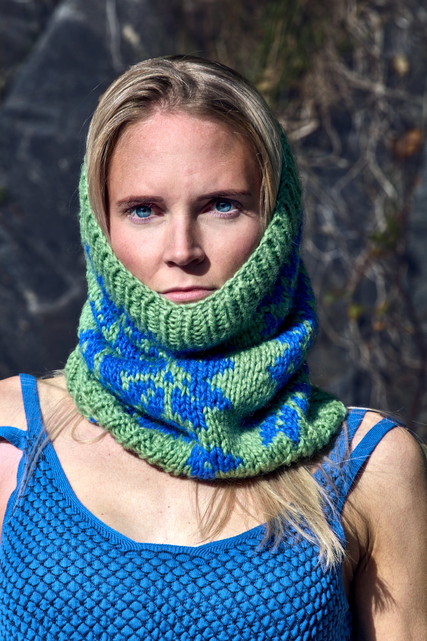 KNITTING PATTERN: one NODE & MagFly Neckwarmer #1